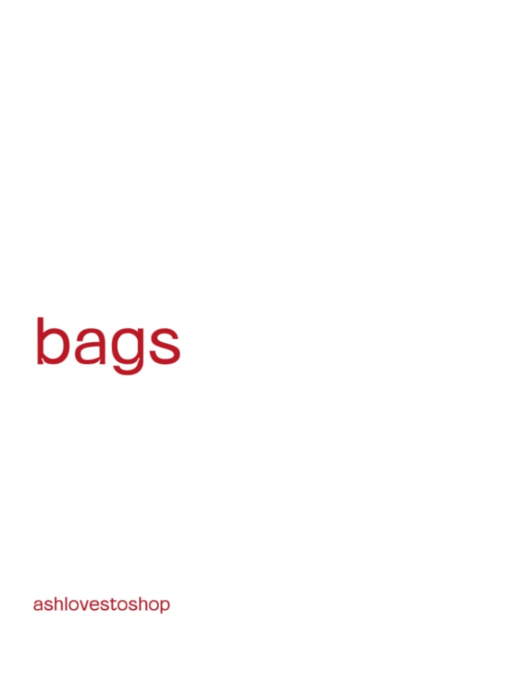 bags for sale
